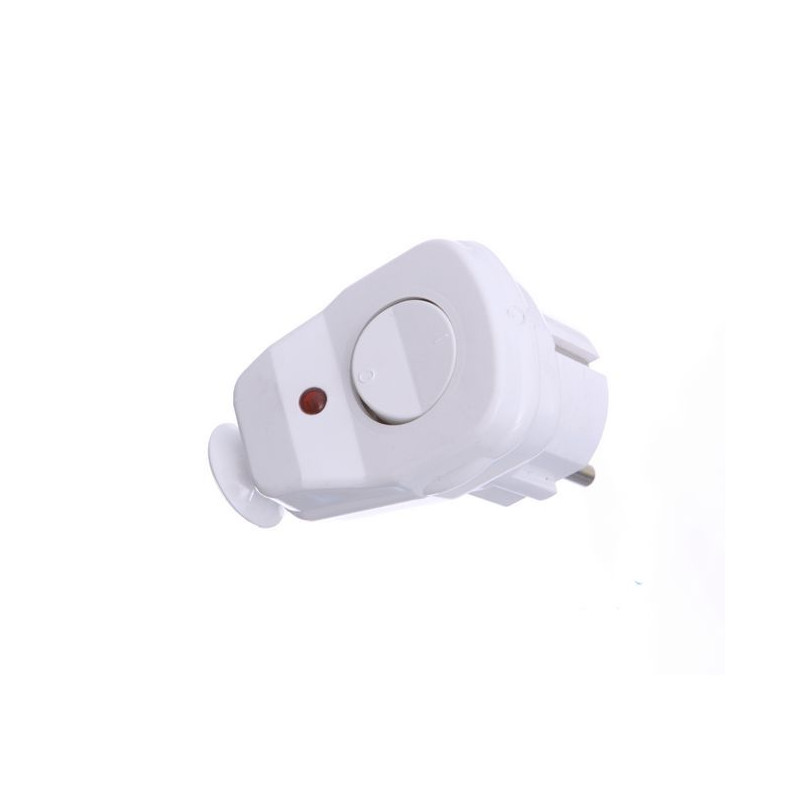 Wtyczka kątowa z wyłącznikiem